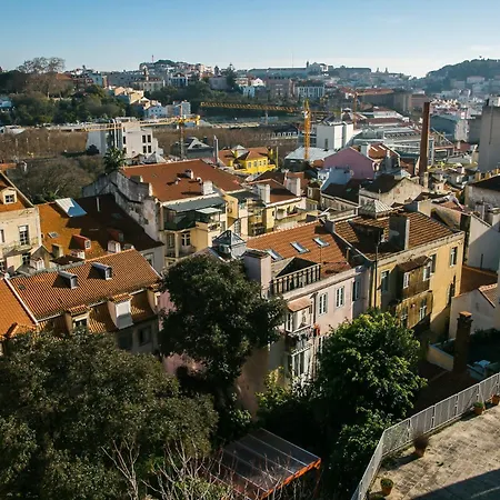 アパート Acolhedor Com Vista Castelo De Sao Jorge - Ttl308 *